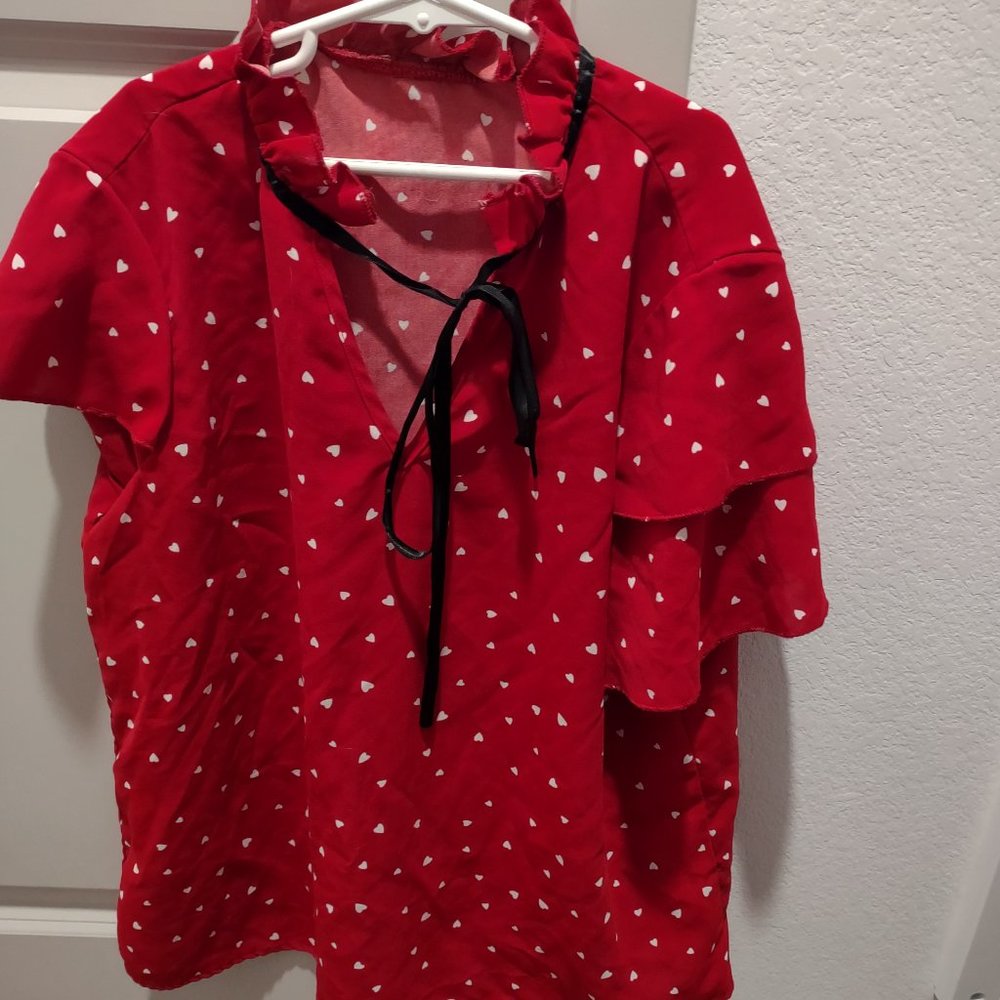 Heart blouse